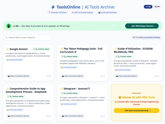 ToolsOnlineBilingualplus2 screenshot