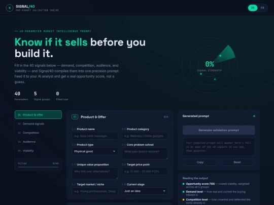 niche_radar_prompt_generator screenshot