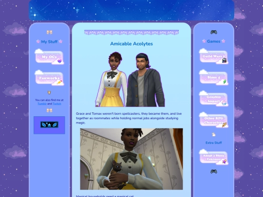sims/amicable-acolytes screenshot