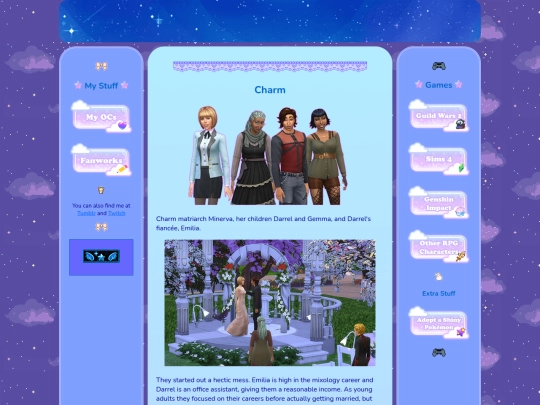 sims/charm screenshot
