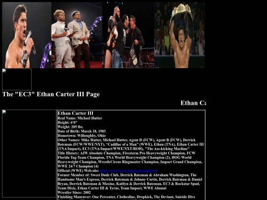 nwo/bwoothers/Ethan_Carter_III_Team_Dixie_Page screenshot