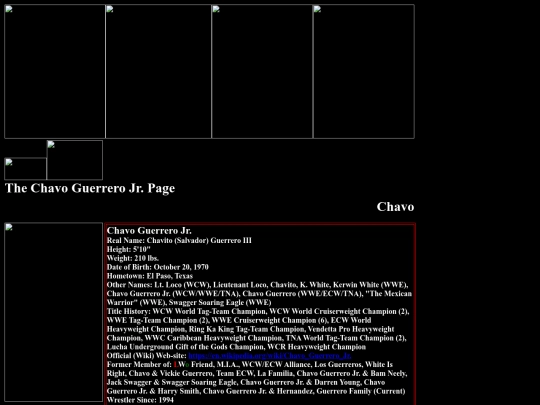 nwo/wcw/Chavo_Guerrero_Jr_WCW_ECW_Alliance_Page screenshot