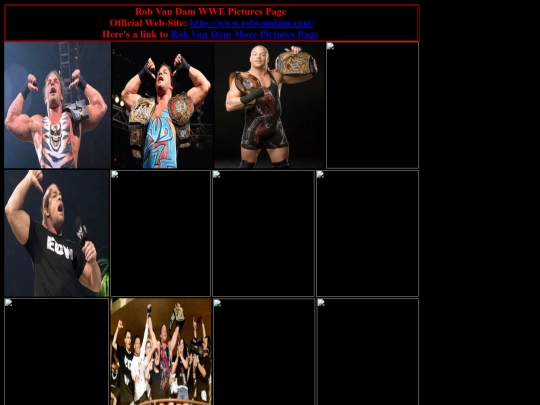 nwo/wcw/rob_van_dam_wwe_pictures_page screenshot