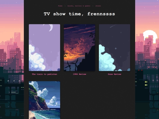 links/shows screenshot