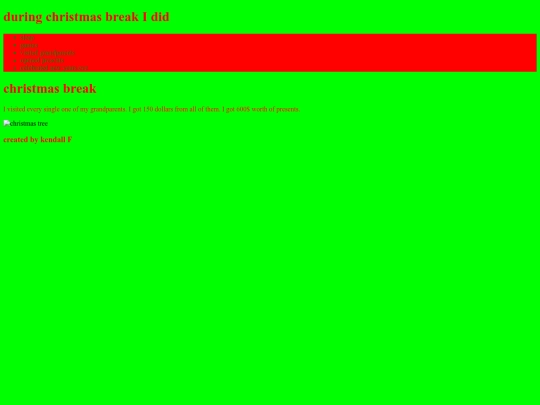christmasbreak screenshot