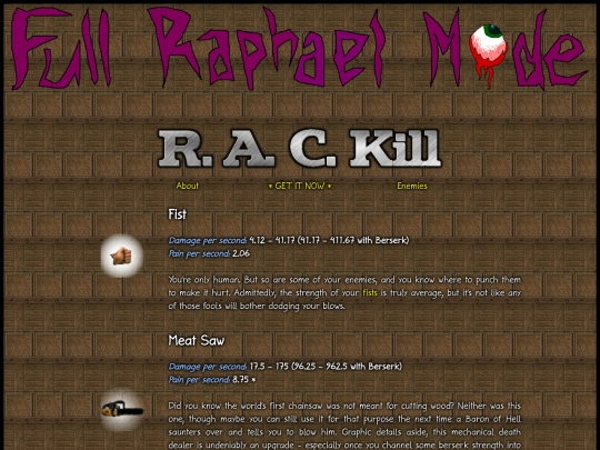 rackill/weapons screenshot