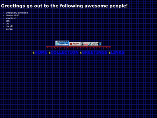 greetings screenshot
