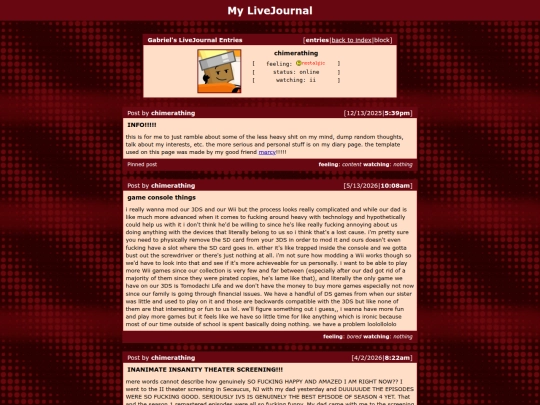 livejournal screenshot