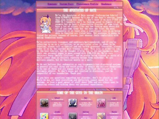 system screenshot