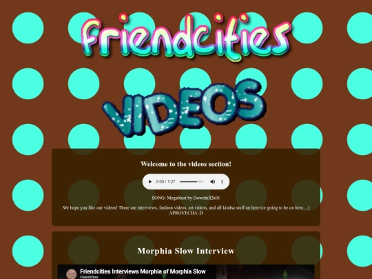 videos screenshot