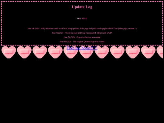updatelog screenshot