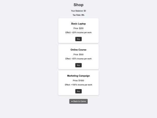 shop screenshot