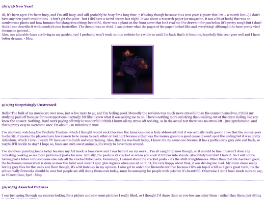 blog screenshot