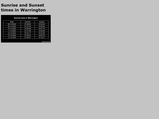 sunset screenshot