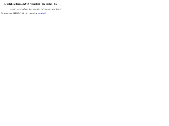 fernvictorplaylist screenshot