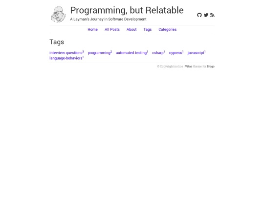 tags screenshot