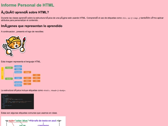 informe screenshot