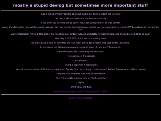 blog screenshot