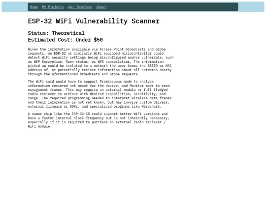 projects/esp32-wifi-vulnerability-scanner screenshot