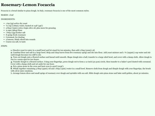 recipes/rosemarylemonfocaccia screenshot