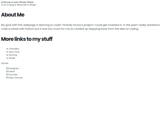 HomePage screenshot