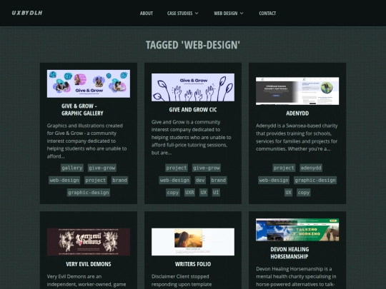 tags/web-design screenshot