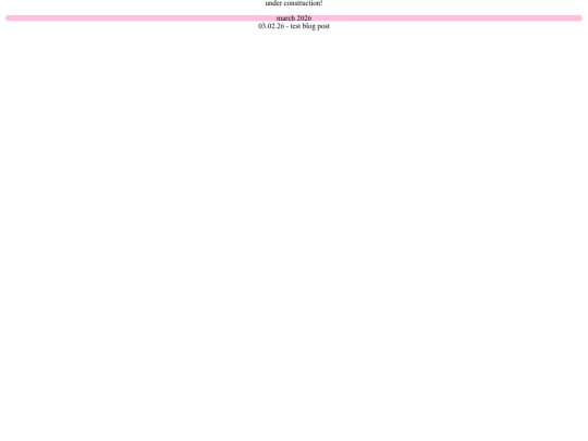 blog screenshot