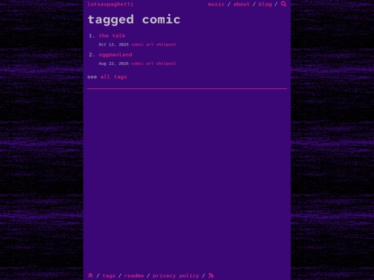 tags/comic screenshot