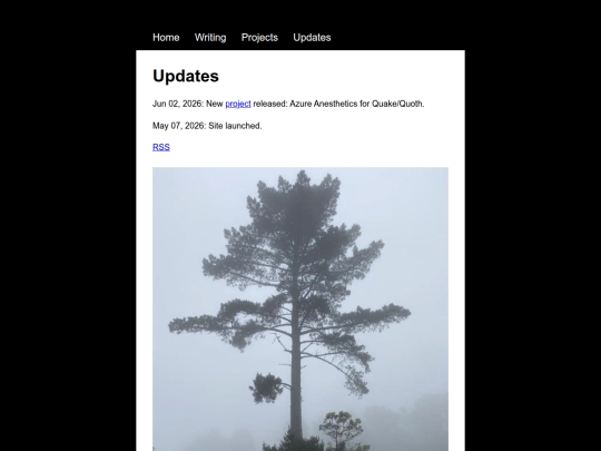 updates screenshot
