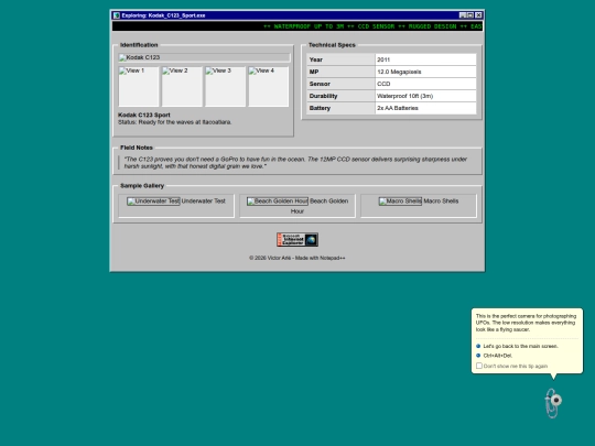 c123 screenshot