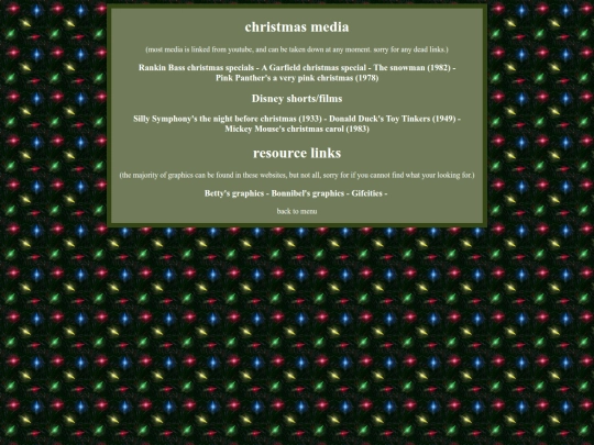christmas_pages/Xmasmedia screenshot