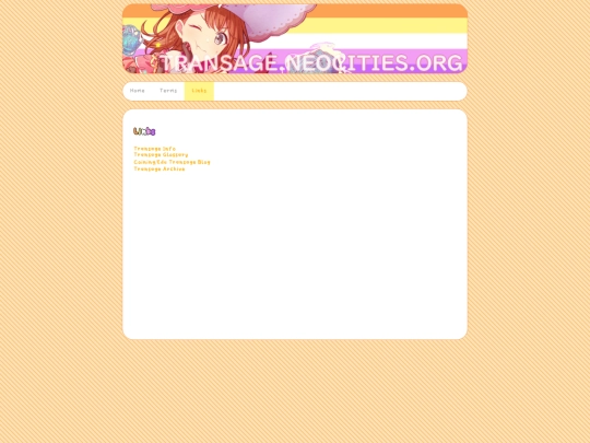 links screenshot