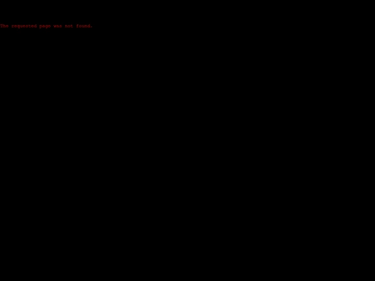 not_found screenshot