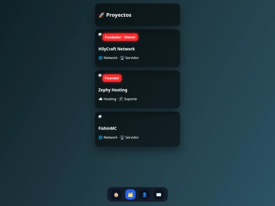 projects screenshot