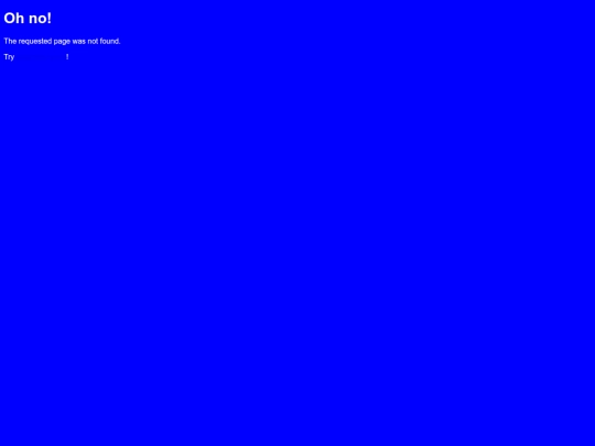 not_found screenshot