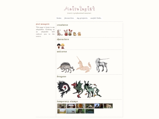 pixel menagerie screenshot