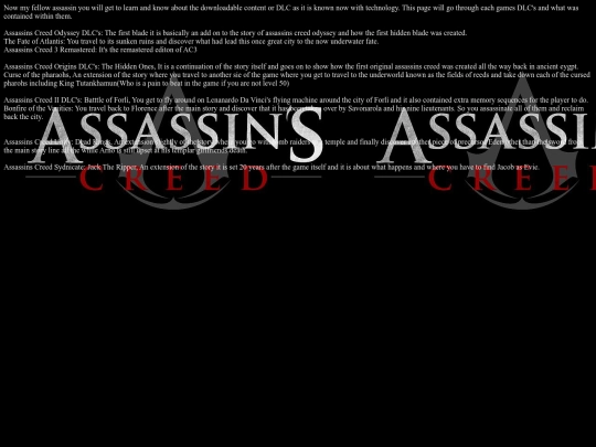 Assassins Creed DLC's screenshot