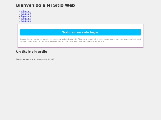 SitioWeb2023 screenshot