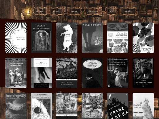 library screenshot