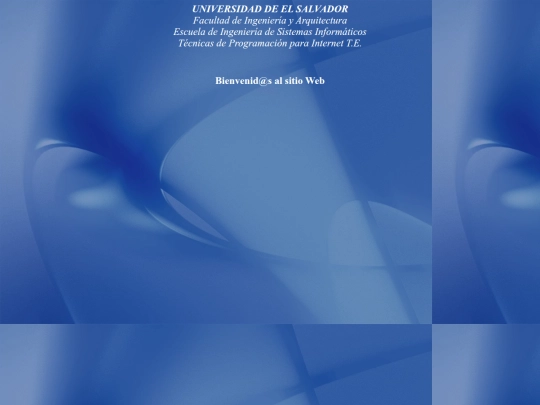 bienvenida screenshot