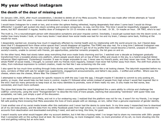 musings/my-year-without-instagram screenshot