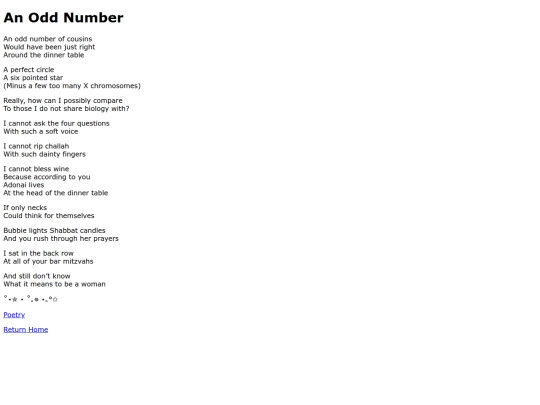 poetry/an-odd-number screenshot