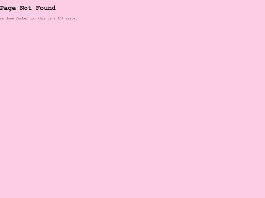 not_found screenshot