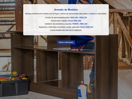 muebles screenshot