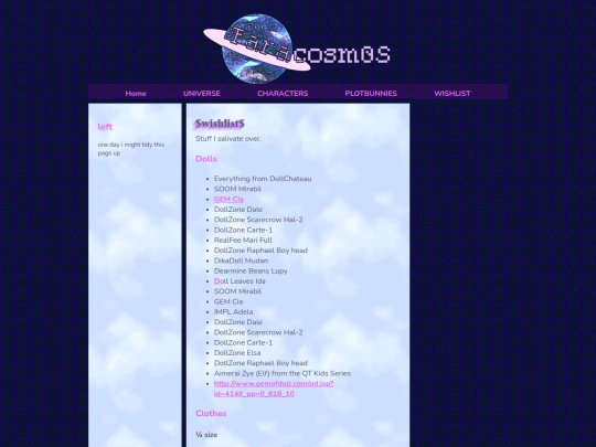 the/wish/list screenshot