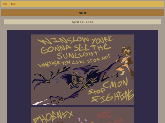 ARTS/else/comics/potp/sun screenshot