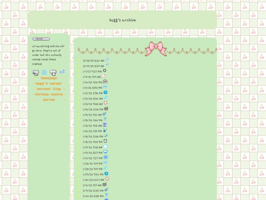blogarchive screenshot