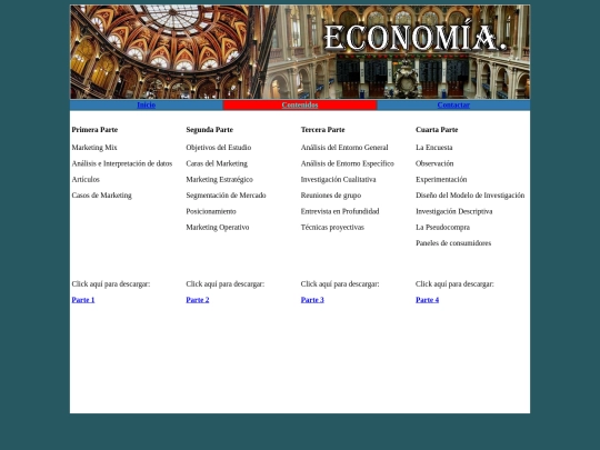 Contenidos screenshot