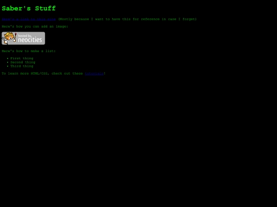 index screenshot