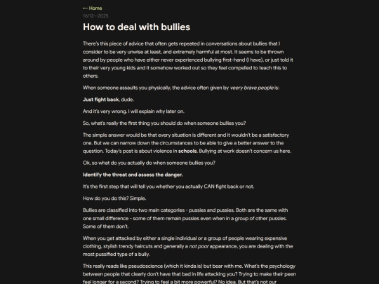 posts/dealing-with-bullies screenshot